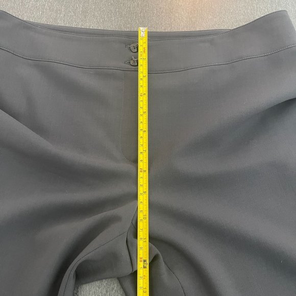 Armani Collezioni Italy Black Women's Slacks Dress Pants, Size 12 - Picture 5 of 7